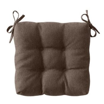 Подушка для стула 40х40х5 см шоколад