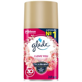 Освежитель воздуха Glade  I LOVE YOU 269 мл