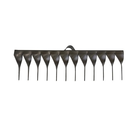 Грабли витые без черенка сталь 12 зубьев