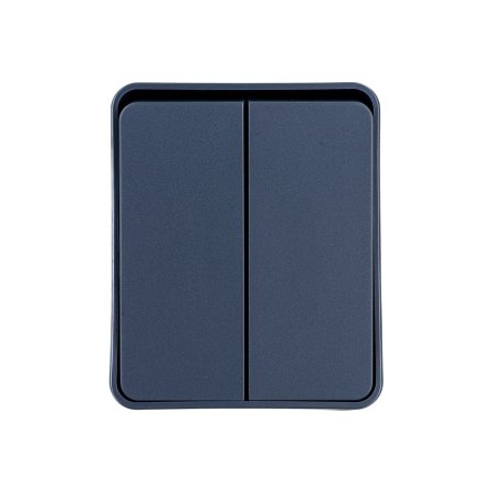 Выключатель накладной Schneider Electric AtlasDesign Profi54 2 кл. антрацит, без подсветки, арт. ATN544051