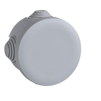 Коробка распределительная накладная Schneider Electric d65х40мм IP55 серая, арт. IMT35093