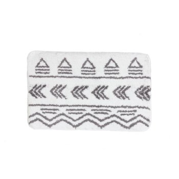 Коврик для ванной комнаты Вигвам 50х80см цвет белый
