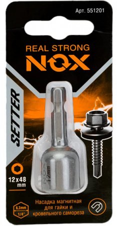 Бита 12 один NOX 551201 М12 48 мм 1 шт.