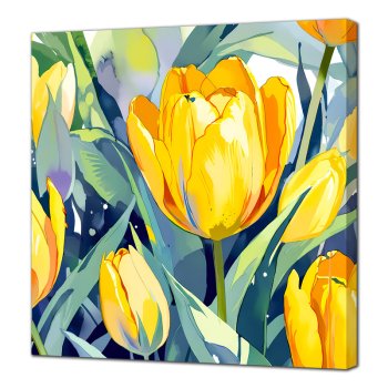 Картина на холсте Цветок 31х 31см