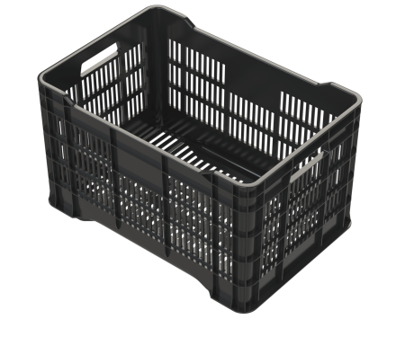 Ящик Альт для овощей 51х34,5х30см цвет черный