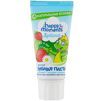 Паста зубная Дракоша Клубника 60 мл Паста зубная Дракоша Клубника 60 мл