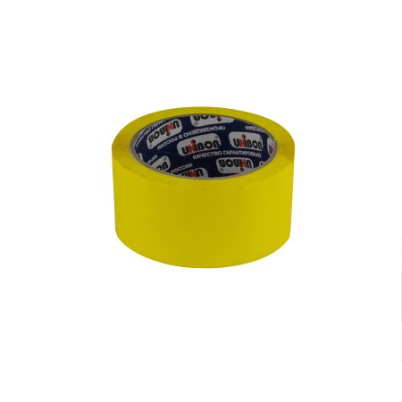 Лента упаковочная UNIBOB 48 мм x 66м желтая