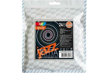 Лента светодиодная Jazzway 12Вт/м 24В IP20 RGB уп.5м (св/диоды SMD5050)