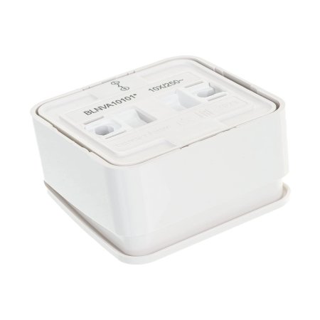 Выключатель накладной Schneider Electric Blanca 1 кл. белый, без подсветки, арт. BLNVA101011