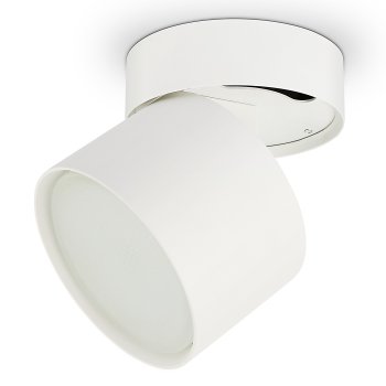 Спот ЭРА OL12 накладной поворотный GX53 цвет белый