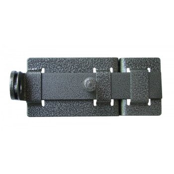 Задвижка Киров 145х65 мм серебро