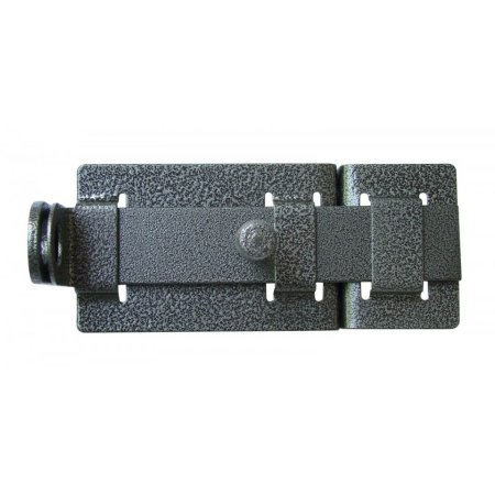 Задвижка Киров 145х65 мм серебро