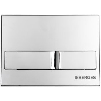 Клавиша для инсталляции  BERGES NOVUM цвет хром глянец