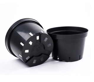 Горшок для рассады 10л черный