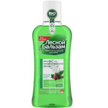 Ополаскиватель для полости рта Лесной Бальзам Кора дуба и пихта  400 мл