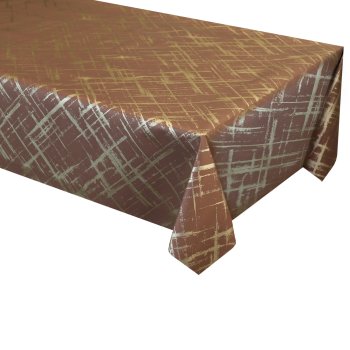 Клеенка ПВХ 20х 1,4м Ultra Штрихи цвет коричневый
