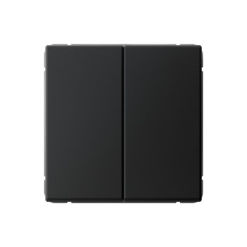 Выключатель встраиваемый Systeme Electric ARTGALLERY 2 кл. карбон, арт. GAL001051s