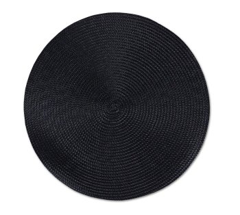 Термосалфетка D=38см ПВХ Терра черный