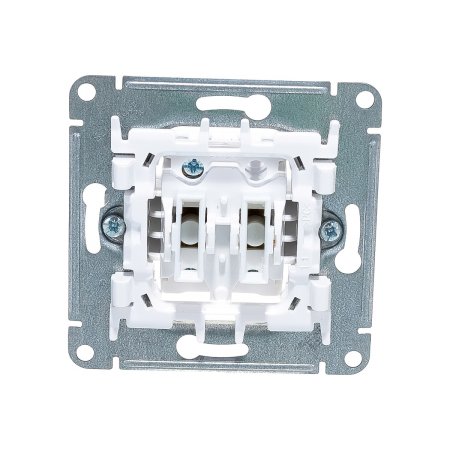 Выключатель встраиваемый Schneider Electric AtlasDesign 2 кл. шампань, без подсветки, арт. ATN000551