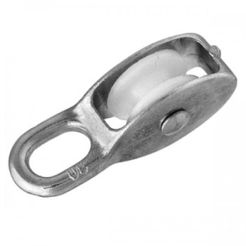 Блок для троса одинарный 30 мм 1 шт.