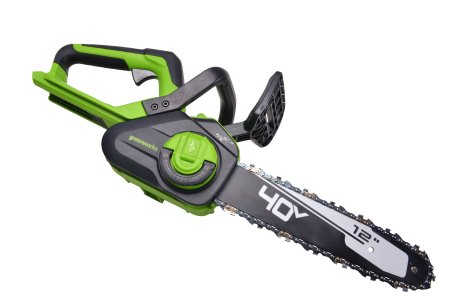 Электропила цепная аккумуляторная Greenworks G40CS30IIK4  30 см