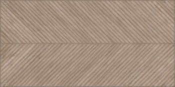 Плитка настенная Андорра, низ, коричневая 60х30х0,9 см