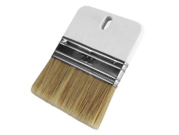 Кисть декоративная плоская DECOR 100х 15мм универсальная искусственная щетина