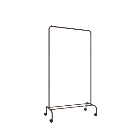 Вешалка напольная Радуга 2 152х90х39 см /цвет коричневый