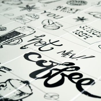 Панель ПВХ Барро флэт уайт 960х485 мм