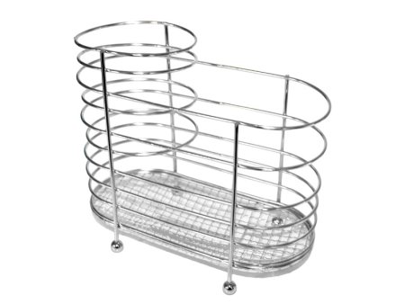 Сушилка овальный для столовых приборов цельный цвет хром 14,5см 15 мм 1 шт