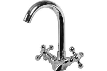 Смеситель для раковины Omega 1119 хром