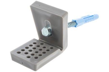 Набор скрытого крепления для унитаза к полу MasterProf 6мм 2 шт цвет хром