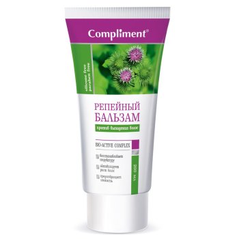 Бальзам для волос Compliment Репейный против выпадения для всех типов волос 200 мл