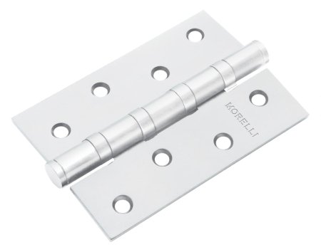 Петля дверная универсальная, цвет белая, Morelli