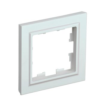 Рамка IEK Brite 1 пост, цвет жемчуг, арт. BR-M12-K36