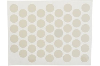 Заглушка самоклеящаяся 14мм белая 50 шт.