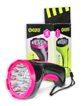 Фонарь светодиодный ручной ФАZА 1,5Вт AccuF2-L15-bk черный