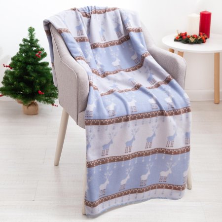 Плед Belezza Рогатые олени 120х150см флис детский Плед Belezza Рогатые олени 120х150см флис детский