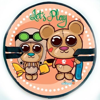 Ледянка мягкая Медведи 45 см