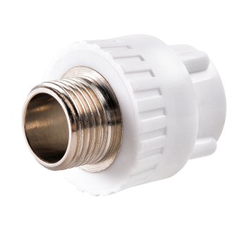 Муфта PPR с наружней резьбой 25мм 1/2" дюйм