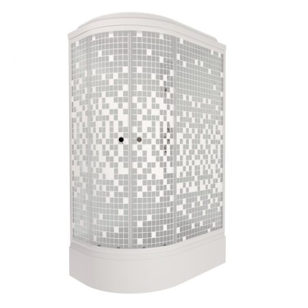 Кабина душевая Тритон Коралл средний поддон 120х80х231см правая прозрачное стекло