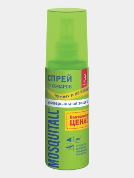 Спрей защита от комаров,мошек Москитол 100 мл