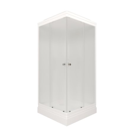 Кабина душевая Тритон Вельвет-К низкий поддон 90х90х217,5см матовое стекло