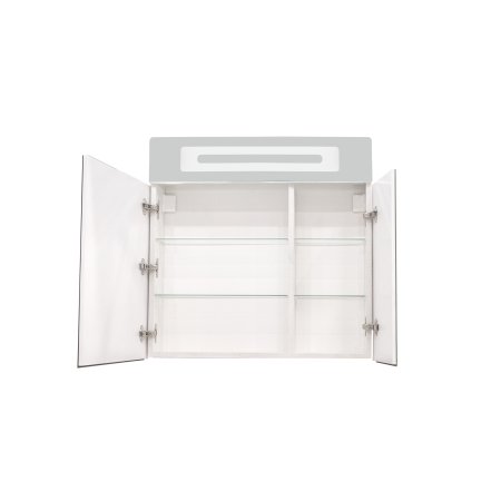 Шкаф-зеркало подвесной Остин 70х70х17см белый