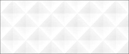Плитка настенная White Planet, ромб, белая 60х25х0,9 см