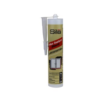 Герметик для окон и дверей Sila Max Sealant силиконовый белый 290 мл