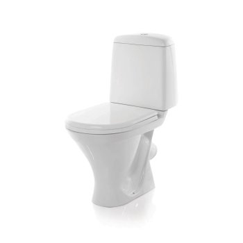 Унитаз-компакт Sanita Самара Аттика Эконом напольный  выпуск косой