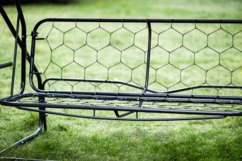 Качели садовые Люкс-2 211,5х154,3х160см 3-х местные до 280кг