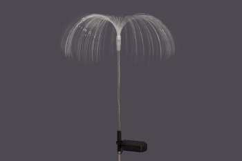 Светильник садовый ЧД Фонтан на солнечной батарее 52см