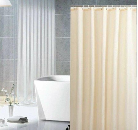 Штора для ванной  Рыжий кот 180х180см полиэтилен цвет бежевый